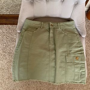 Zara Green Skirt
